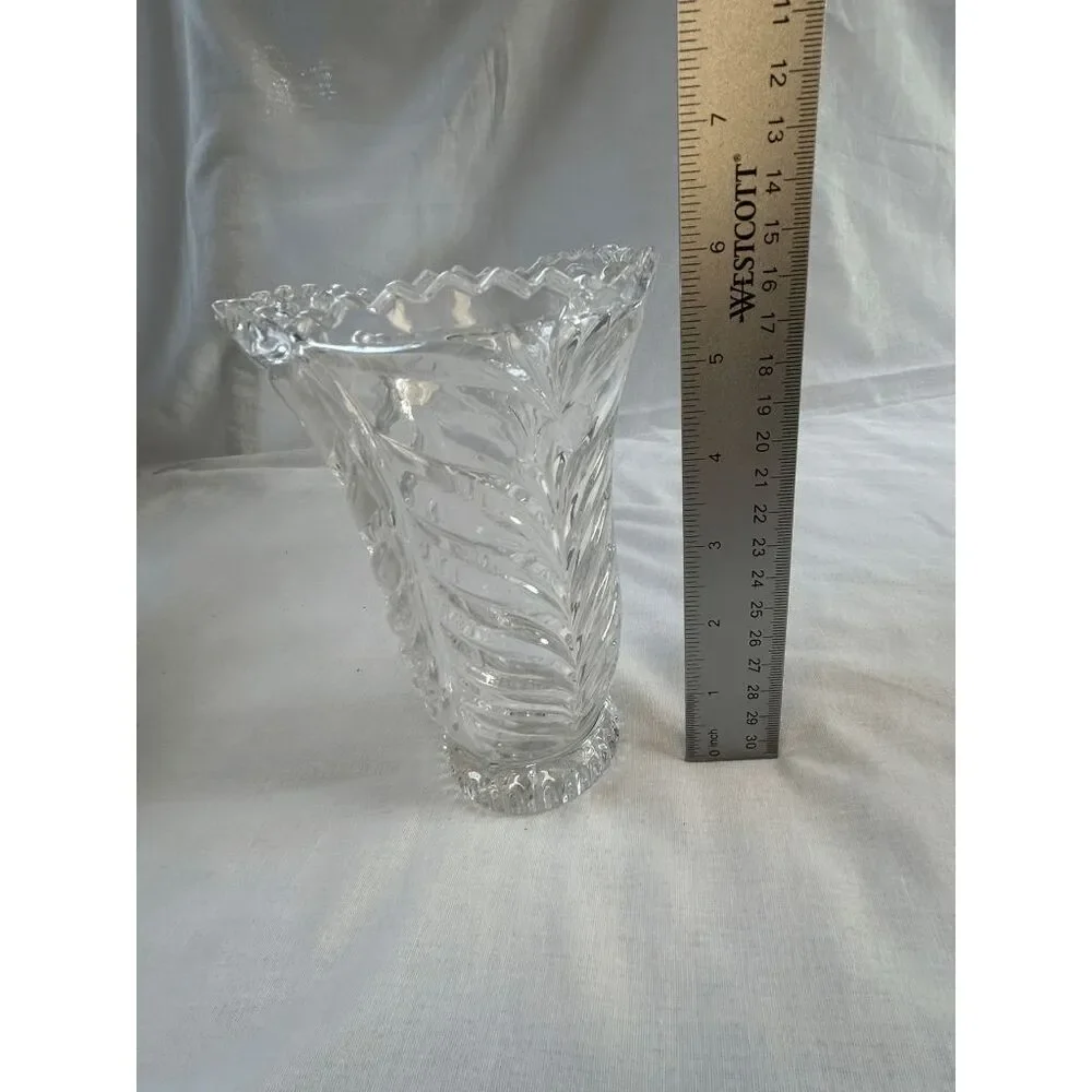 Vintage Crystal Clear 24% Lead Crystal 6
